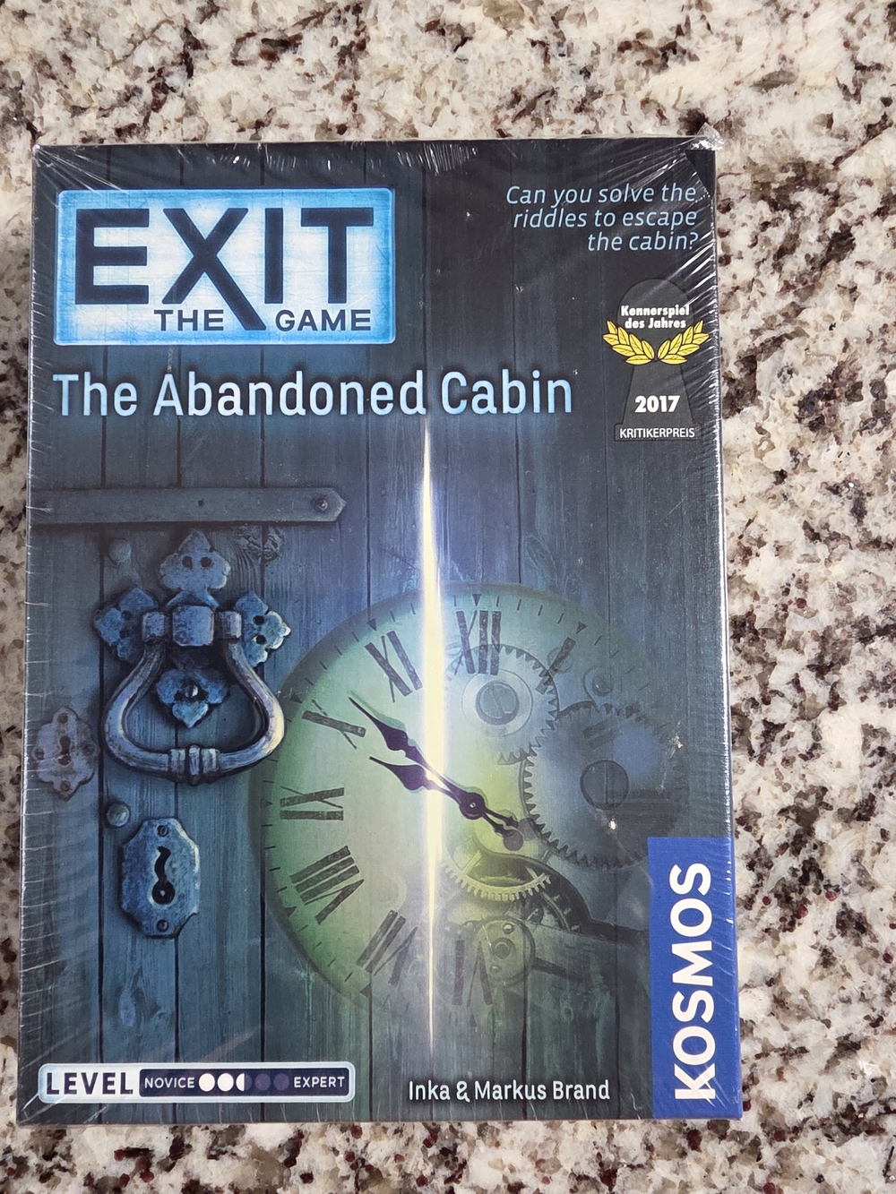 EXIT: The Abandoned Cabin — Blue Escape Room Board Game